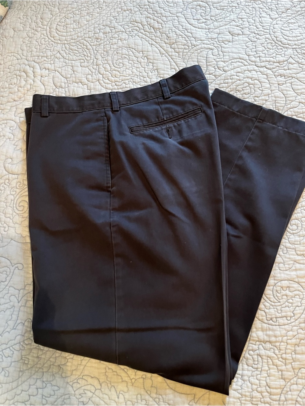 L.L. Bean Men's navy Chinos - Classic Straight